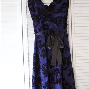 Brand New Formal Dress Dark blue Velvet